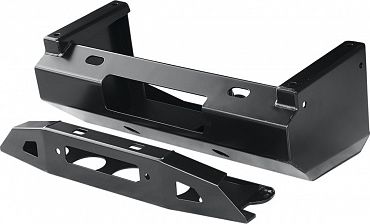 Площадка РИФ для скрытой установки лебёдки с защитой рулевых тяг для УАЗ Буханка 3741, 3909, 2206, 3962 1990-2025. Артикул RIF452-33003