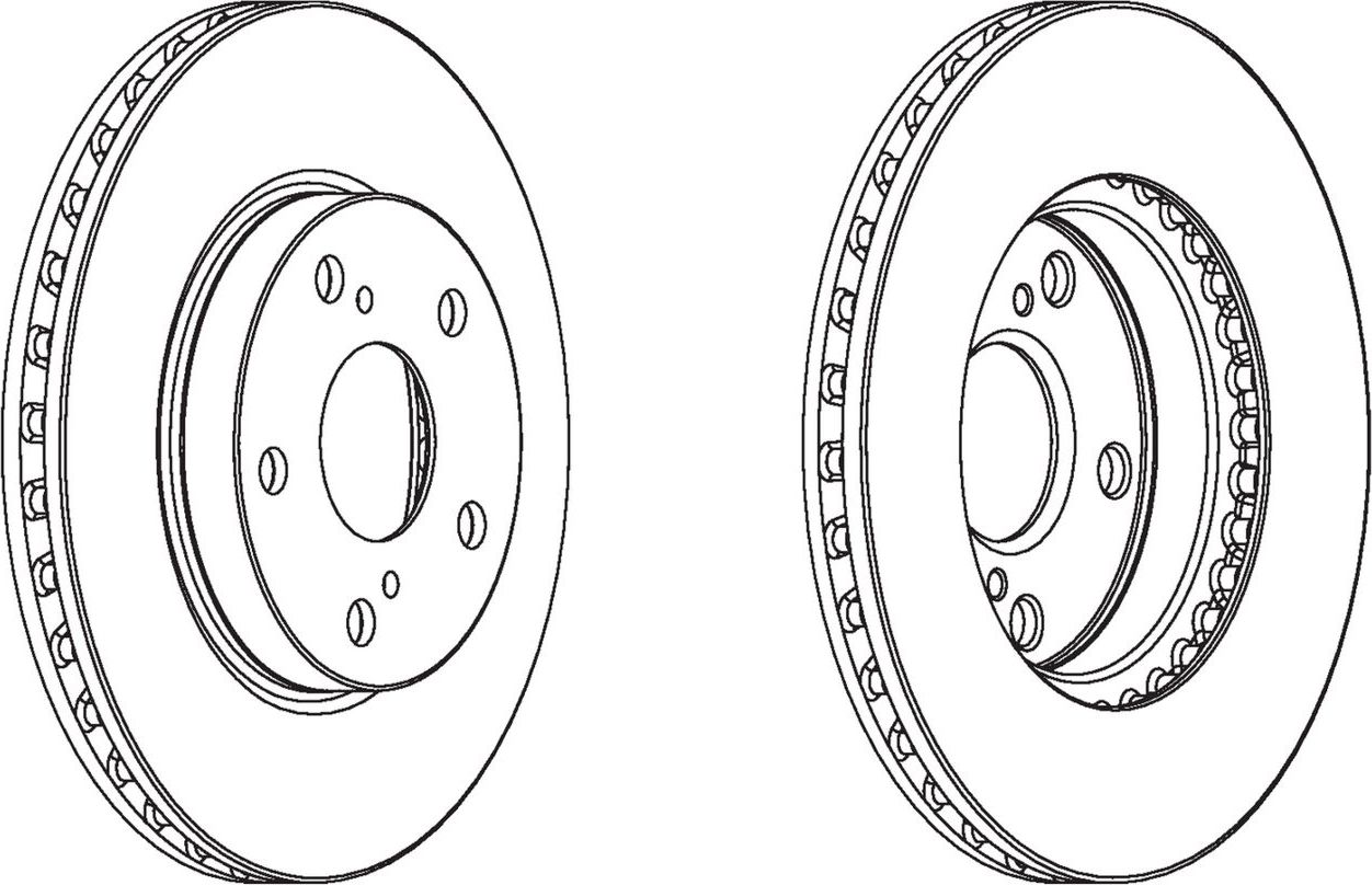 Тормозной диск Ferodo Premier. Артикул DDF1789C