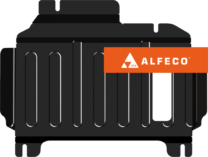 Защита Alfeco для редуктора переднего моста Ford Ranger Raptor 2024-2026. Артикул ALF.07.45