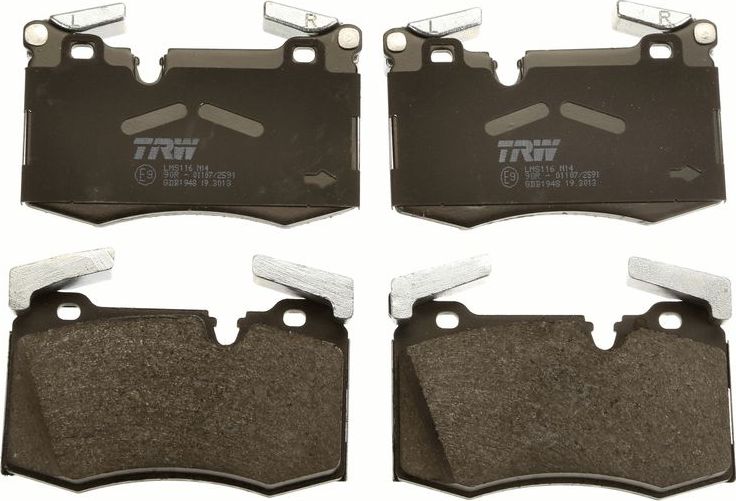 Тормозные колодки TRW COTEC передние для MINI Coupe R58 2010-2015. Артикул GDB1948