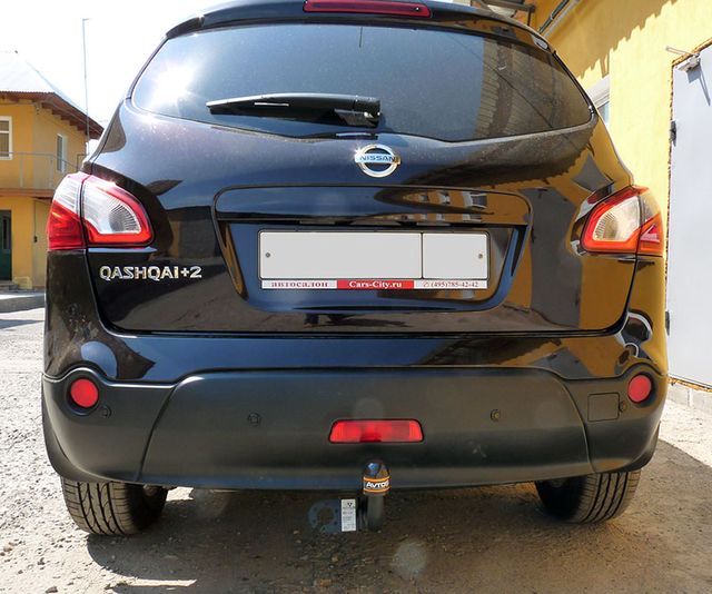 Фаркоп AvtoS для Nissan Qashqai+2 рестайлинг 2010-2013. Артикул NS 13
