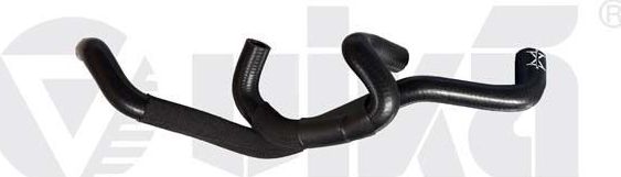 Патрубок радиатора (системы охлаждения) Vika (резина) для Audi A6 IV (C7) 2011-2018. Артикул 11211898601