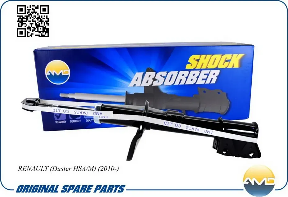 Стойка Renault Duster передняя газомасл. (AMD). Артикул AMDSA934