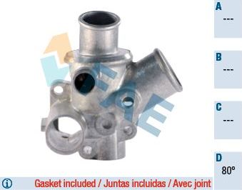 Термостат FAE для Fiat Tempra 1992-1996. Артикул 5338380