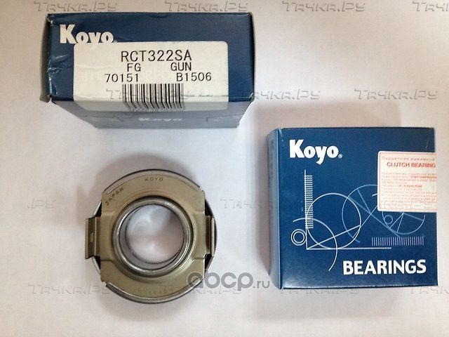 Выжимной подшипник сцепления Koyo для Hyundai Lantra I 1990-1995. Артикул RCT322SA