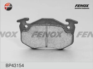 Тормозные колодки Fenox задние для Citroen Saxo 1996-2004. Артикул BP43154