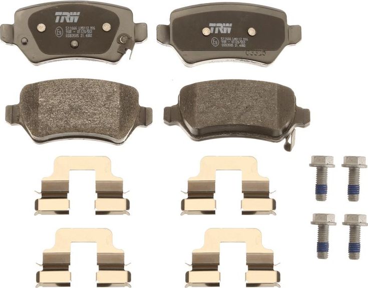 Тормозные колодки TRW. Артикул GDB3585