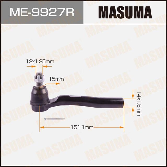 Наконечник рулевой тяги Masuma. Артикул ME-9927R