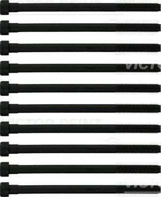 Комплект болтов ГБЦ Victor Reinz для Smart Forfour I (W454) 2004-2006. Артикул 14-10276-01