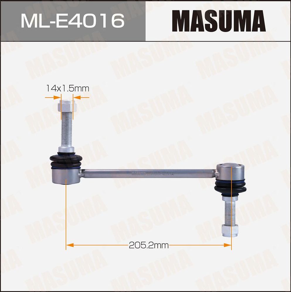 Стойка (тяга) стабилизатора Masuma. Артикул ML-E4016