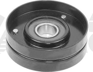 Направляющий (ведущий) ролик приводного поликлинового ремня Vika (Металл). Артикул 11450169801