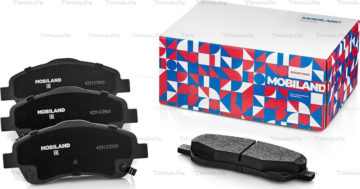 Тормозные колодки Mobiland. Артикул 429103900