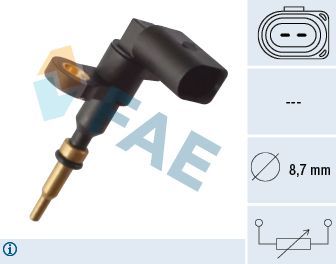 Датчик температуры охлаждающей жидкости FAE. Артикул 33895