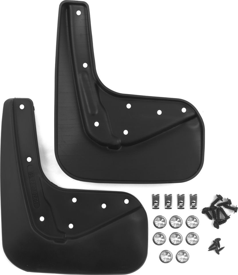 Брызговики Frosch (в коробке) задняя пара для Chery Tiggo 4 2019-2026 в пакете. Артикул NLF.63.23.E13