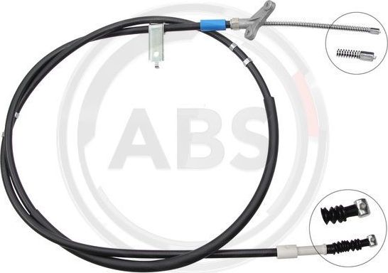 Трос ручника (тросик ручного тормоза) ABS. Артикул K19417