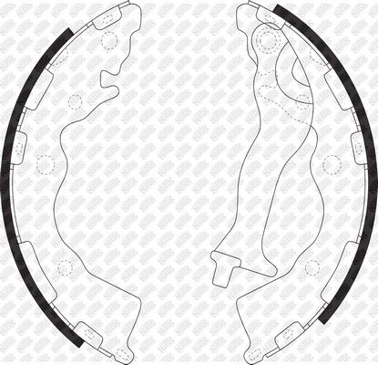 Тормозные колодки NiBK. Артикул FN0617