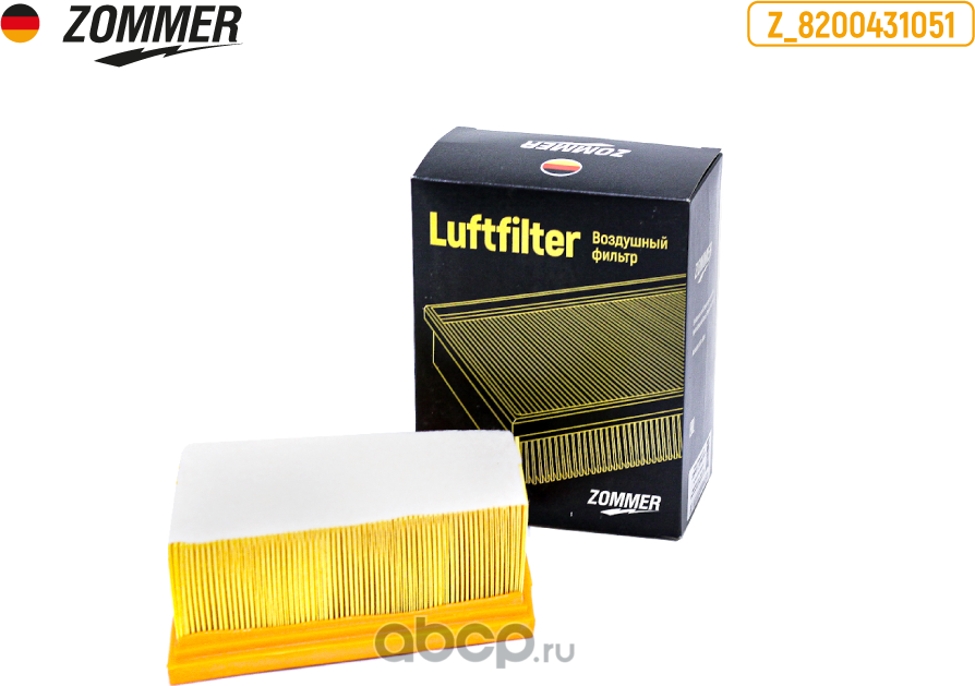Фильтр воздушный (Zommer). Артикул Z8200431051