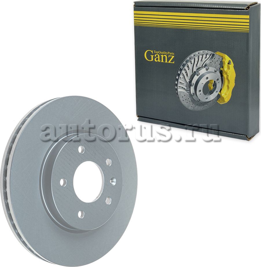 Диск тормозной передний (Ganz). Артикул GIJ10029