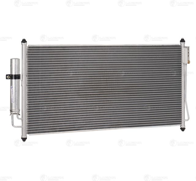 Радиатор кондиционера (конденсатор) Luzar для Nissan Murano Z50 2003-2008. Артикул LRAC 1414