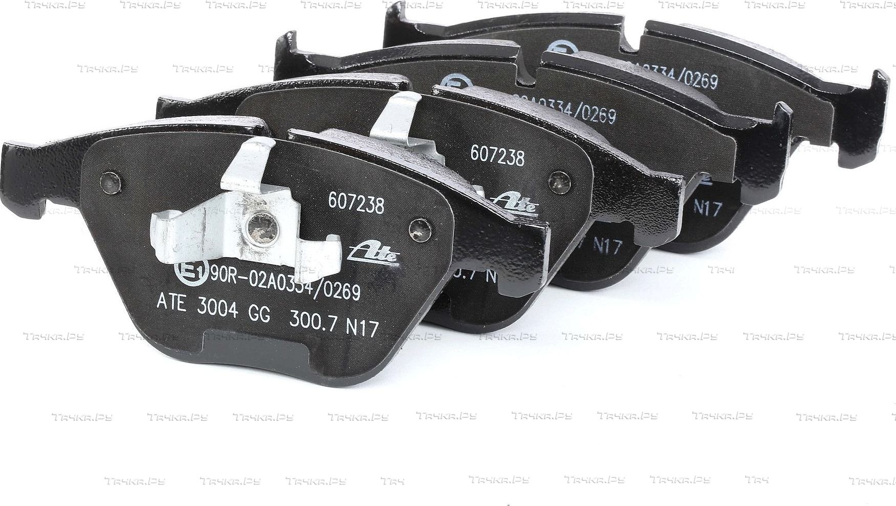Тормозные колодки ATE передние для BMW X1 I (E84) 2010-2015. Артикул 13.0460-7238.2