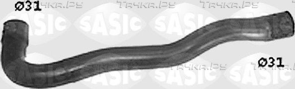 Патрубок системы охлаждения (радиатора) Sasic правый верхний для SEAT Arosa I 1997-2004. Артикул SWH6830