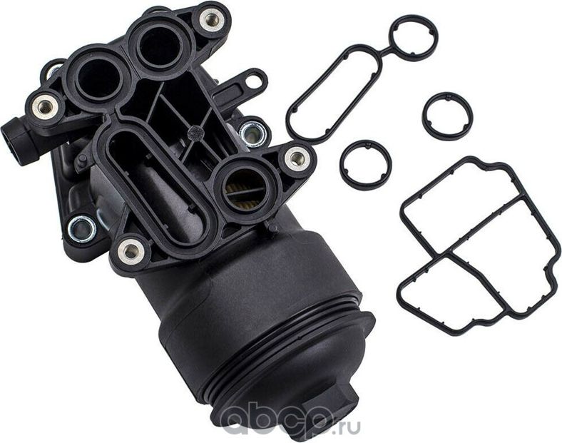 Радиатор масляный (маслоохладитель) для двигателя VAG. Артикул 03L115389H