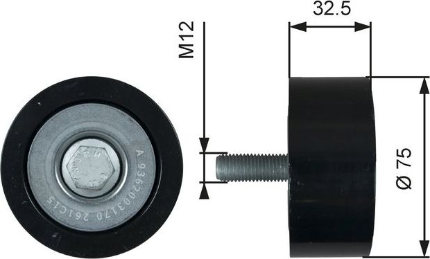 Термостат Gates для Mercedes-Benz B-Класс I (W245) 2005-2011. Артикул TH61692G1