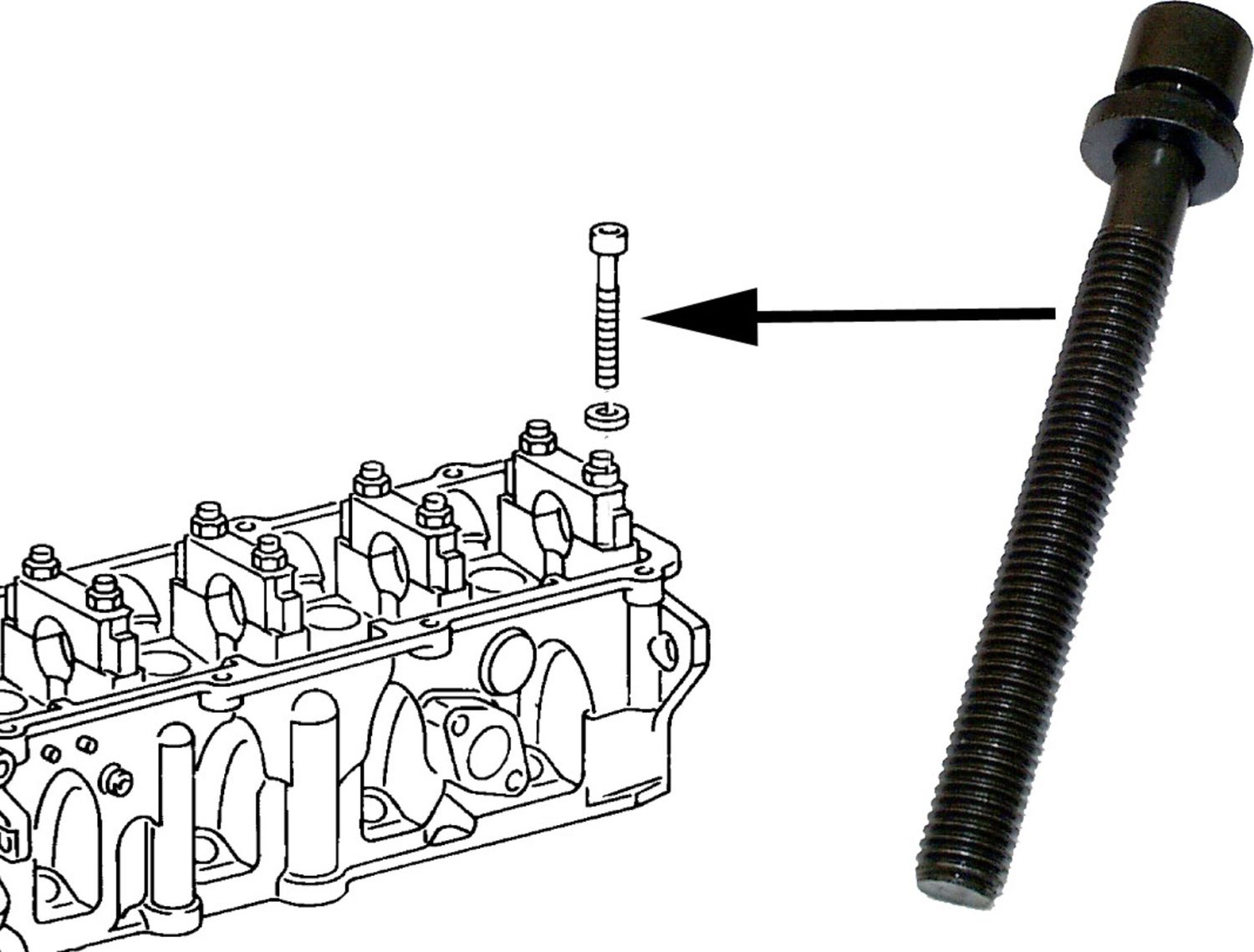 Болт ГБЦ JP Group. Артикул 1111151800