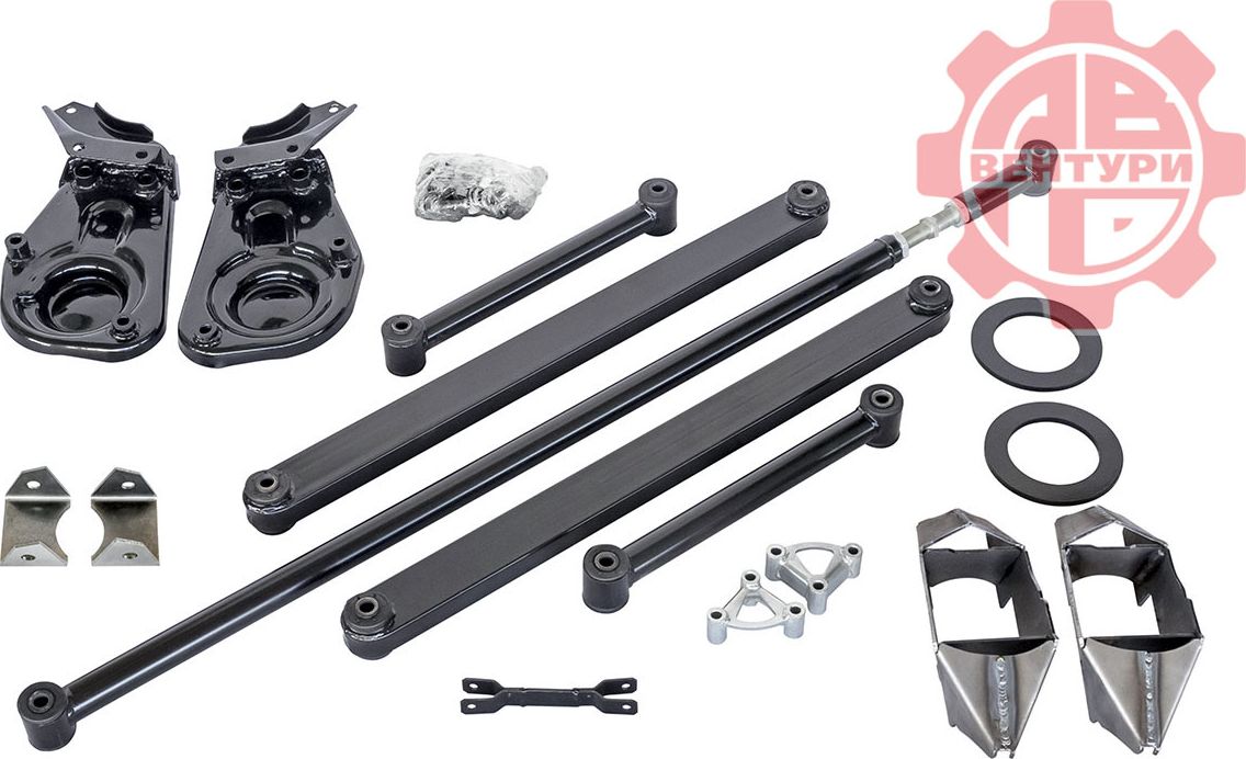 Лифт-комплект Niva-Parts для ВАЗ Нива 21214 1977-2009, увеличение клиренса на 40 мм. Артикул NP-00176