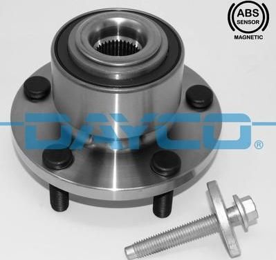 Ступичный подшипник (комплект) Dayco. Артикул KWD1027