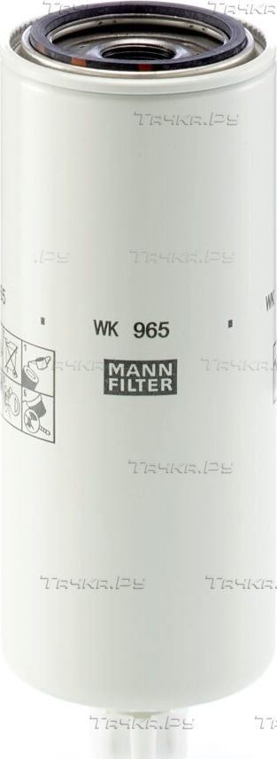 Топливный фильтр Mann-Filter для DAF 95 1994-1998. Артикул WK 965 x