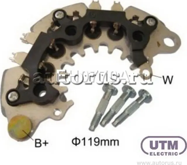Диодный мост генератора (UTM). Артикул EH0770A