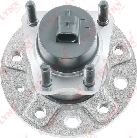 Ступица колеса с интегрированным подшипником (в сборе) LYNXauto задняя для Opel Combo C 2004-2011. Артикул WH-1110