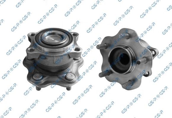 Ступица колеса с интегрированным подшипником GSP задняя правая/левая для Nissan Murano Z50 2003-2008. Артикул 9400545