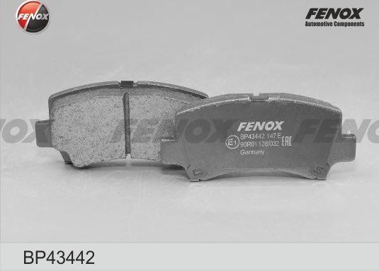 Тормозные колодки Fenox. Артикул BP43442