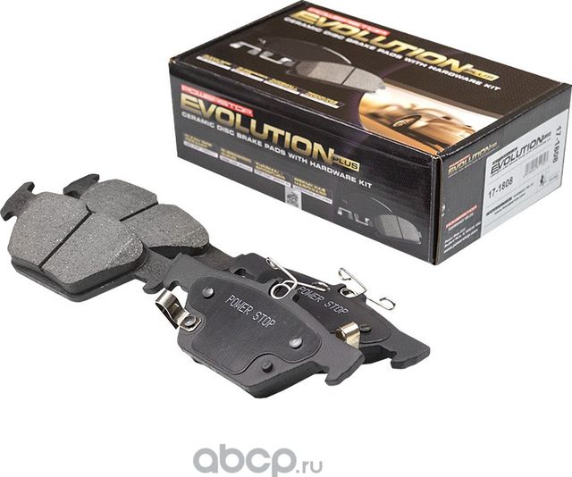 Задние керамические колодки Evolution PLUS Z17 PowerStop 17-1808 Powerstop. Артикул 171808
