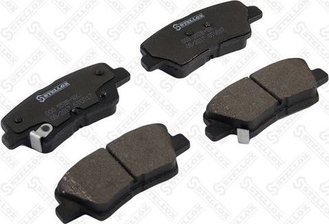 Тормозные колодки Stellox. Артикул 000 552B-SX