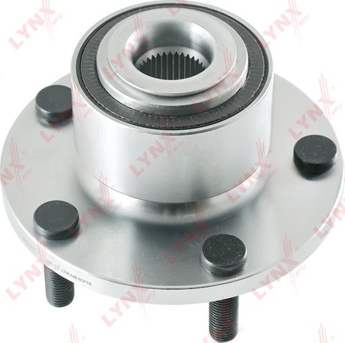 Ступица колеса с интегрированным подшипником LYNXauto передняя для Mazda 3 I (BK) 2003-2005. Артикул WH-1200