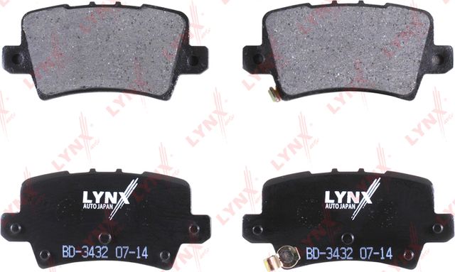 Тормозные колодки LYNXauto. Артикул BD-3432