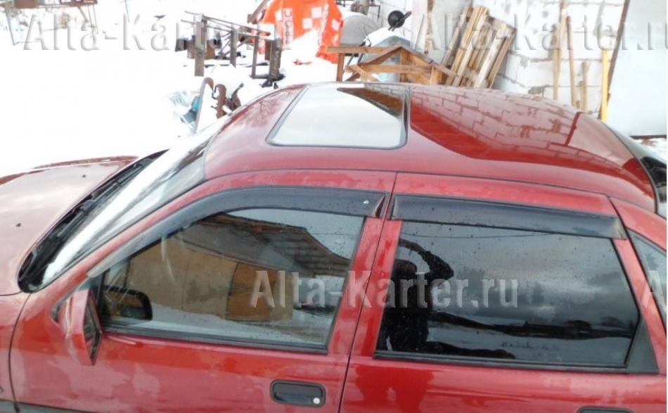 Дефлекторы Cobra Tuning для окон Opel Vectra A седан 1988-1995. Артикул O11988