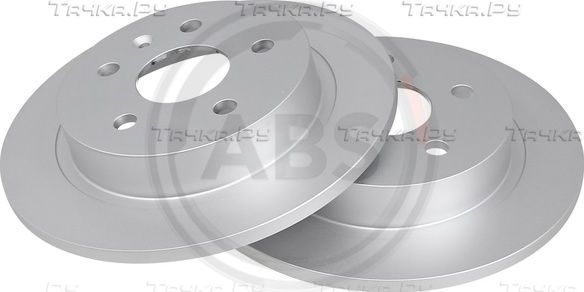 Тормозной диск ABS COATED задний для Chevrolet Malibu VIII 2012-2016. Артикул 17991
