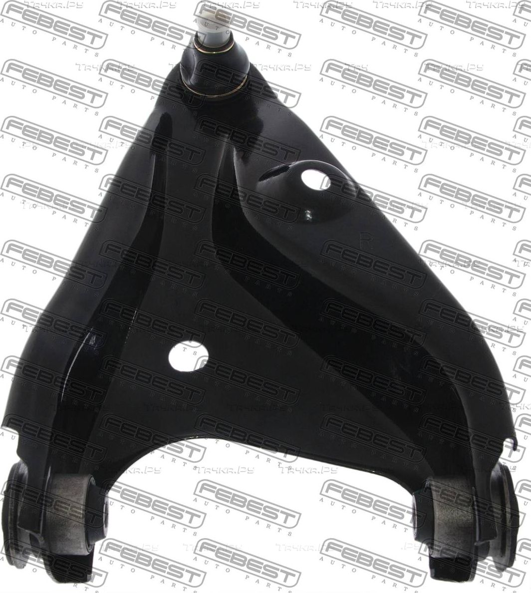 Поперечный рычаг Febest передний правый для Nissan Almera G15 2012-2018. Артикул 2424-LOGRH