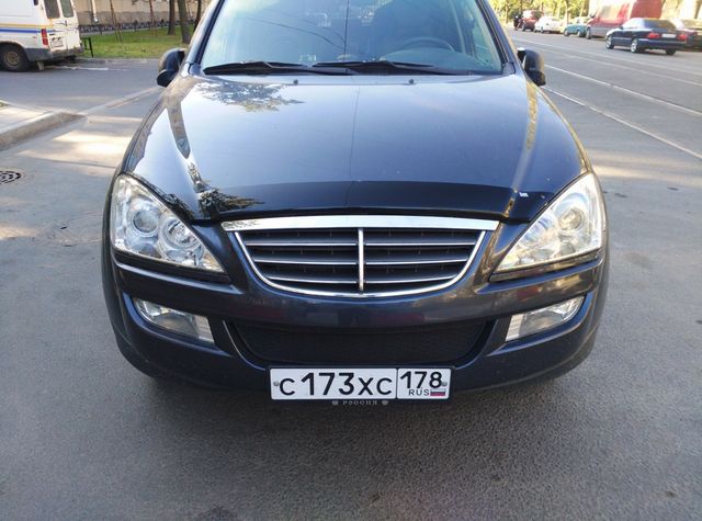 Дефлектор SIM для капота SsangYong Kyron 2005-2015. Артикул SSSKYR0612