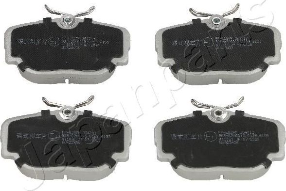 Тормозные колодки Japanparts. Артикул PP-L02AF