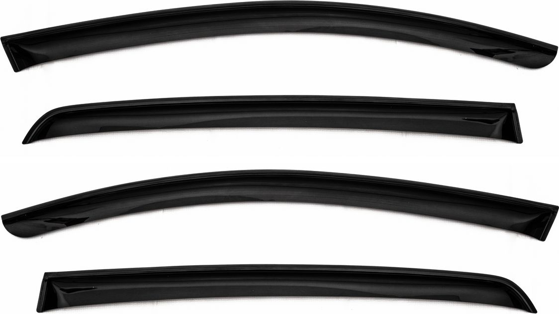 Дефлекторы REIN для окон (накладной скотч 3М) (4 шт.) Volkswagen Golf VI 5дв хэтчбек 2009-2012. Артикул REINWV561