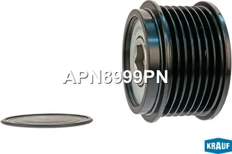 Шкив обгонный генератора Krauf. Артикул APN8999PN