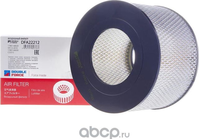 Фильтр воздушный DOUBLEFORCE (Double Force). Артикул DFA22212
