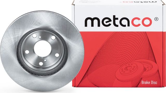 Диск тормозной передний вентилируемый (Metaco). Артикул 3050169