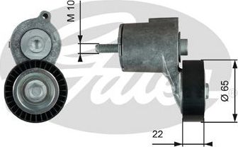 Натяжной ролик (натяжитель) приводного поликлинового ремня Gates DriveAlign®. Артикул T38315