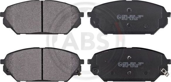 Тормозные колодки ABS. Артикул 37809